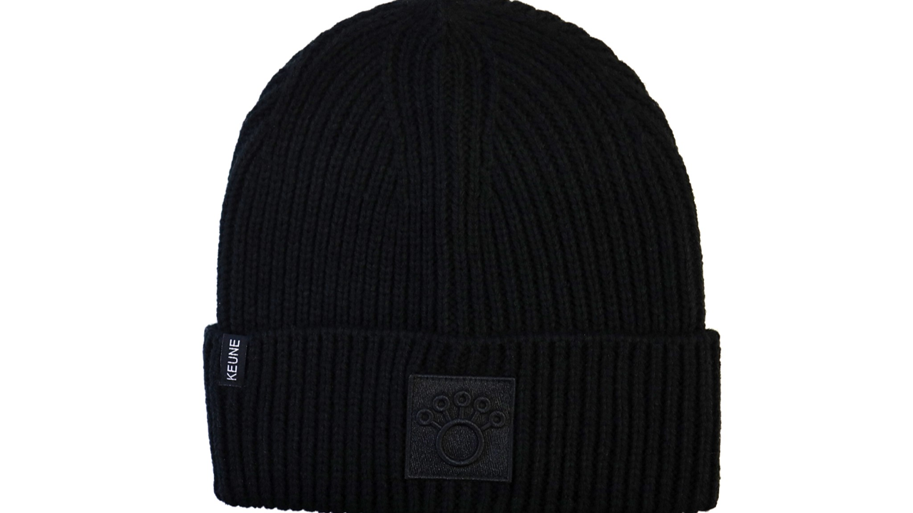 Keune Beanie knitted black