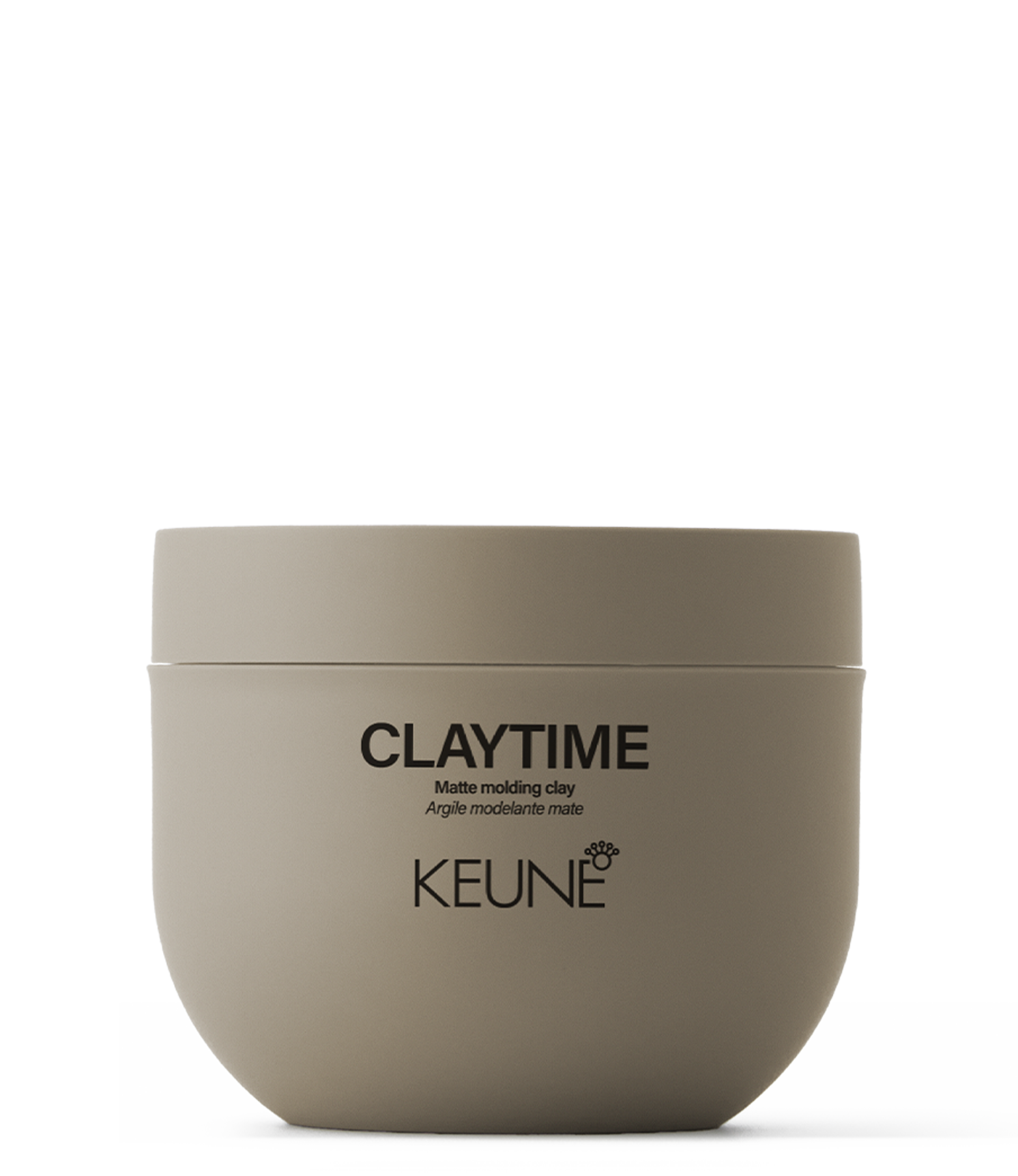 Achieve a perfect hairstyle with Keune Claytime Matte Molding Clay. Provides strong hold, eliminates greasy hair, and ensures a matte finish.