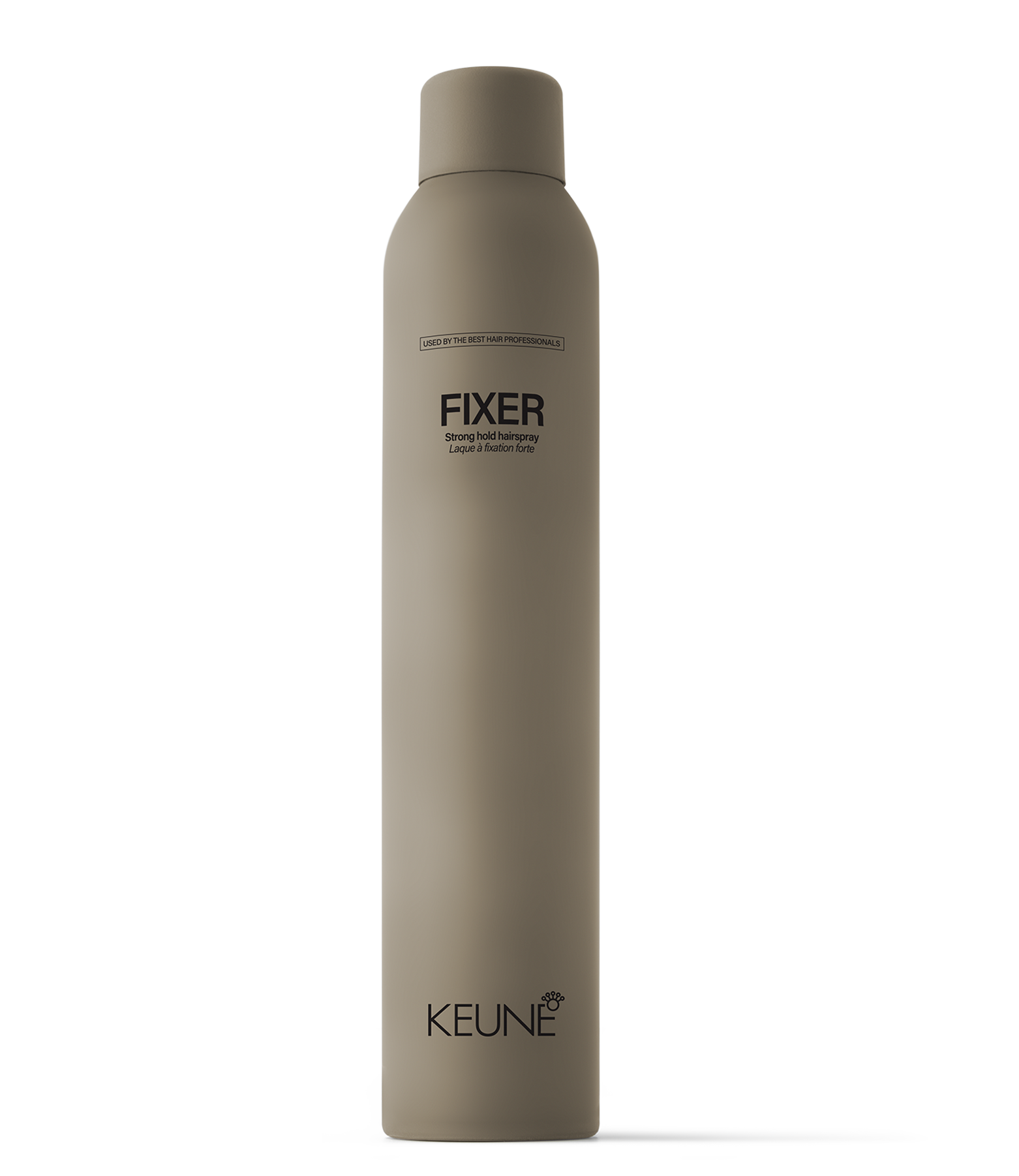 Keune Fixer - Laque fixation forte. Fixation maximale, brillant naturel, protection contre l'humidité. Coiffure impeccable, toute la journée.